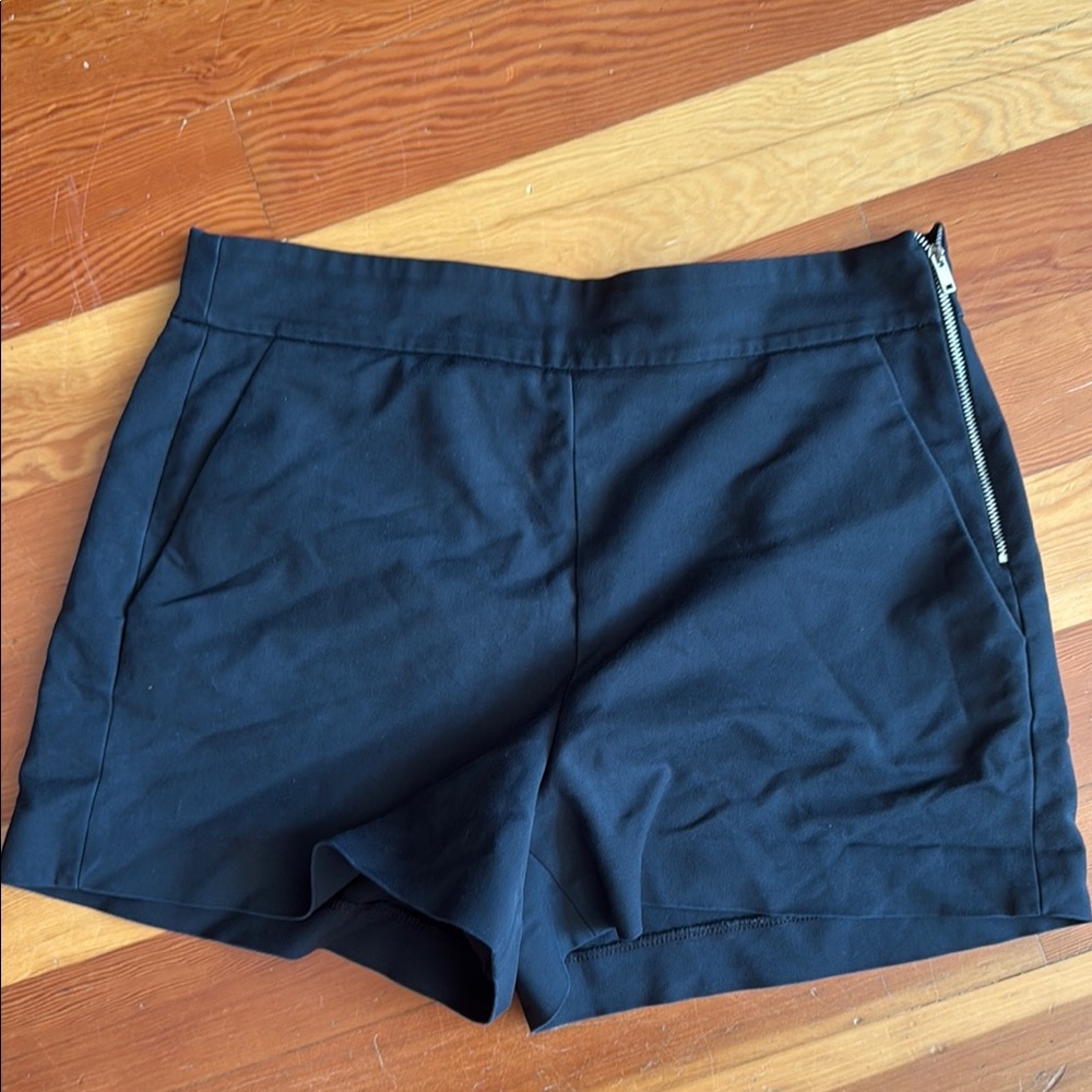 Zara Black High Waist Shorts (size L)